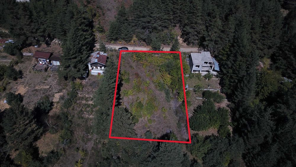 Парцел 970 кв.м. с уникална гледка във вилна зона Бойков рид, Разлог