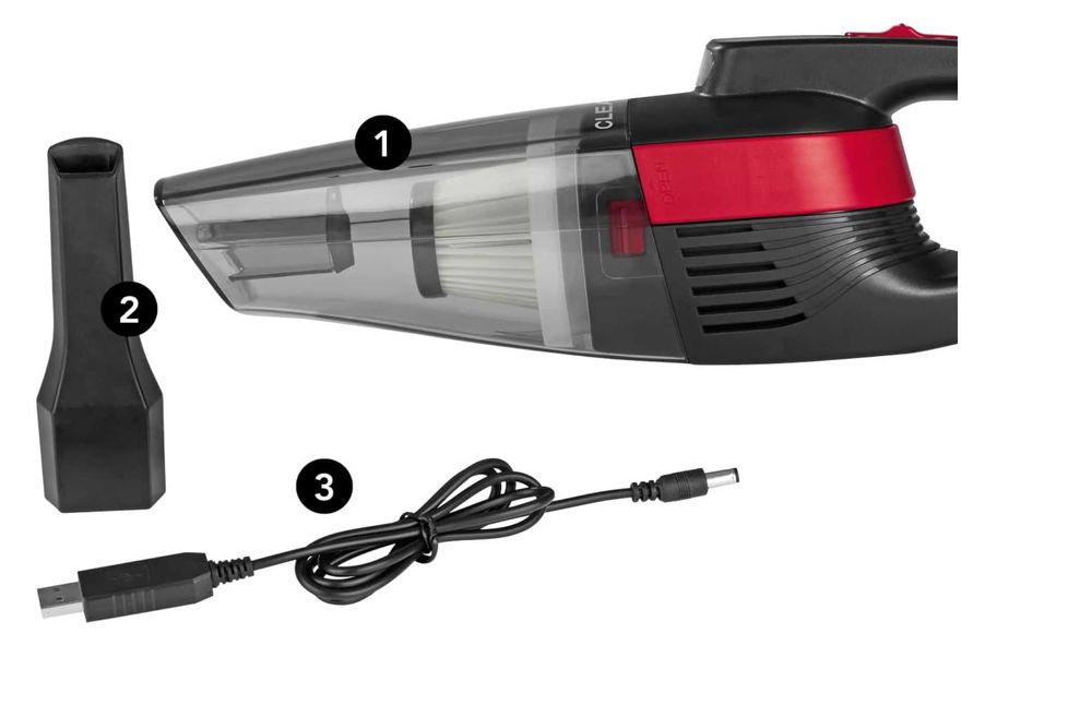CLEANmaxx Cordless Handheld Vacuum Cleaner