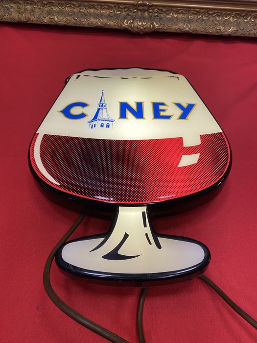 Винтидж светеща реклама на белгийска бира