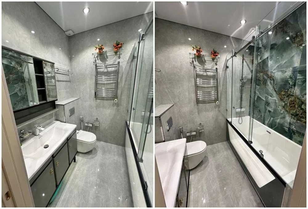 U Tower 2 комнатная 72м2 ЕВРО ремонт под ключ, вид на Tashkent City