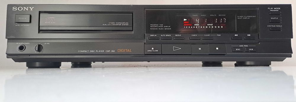 CD muzica Sony CDP-350 – Arta Original / Citeste Instant player CD muzica