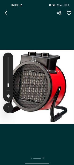 Pushka pechka obogrevatel teploventilyator