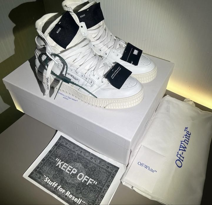 Adidasi off white court 3.0