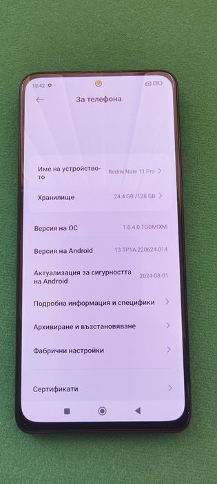 Xiaomi note 11 Pro