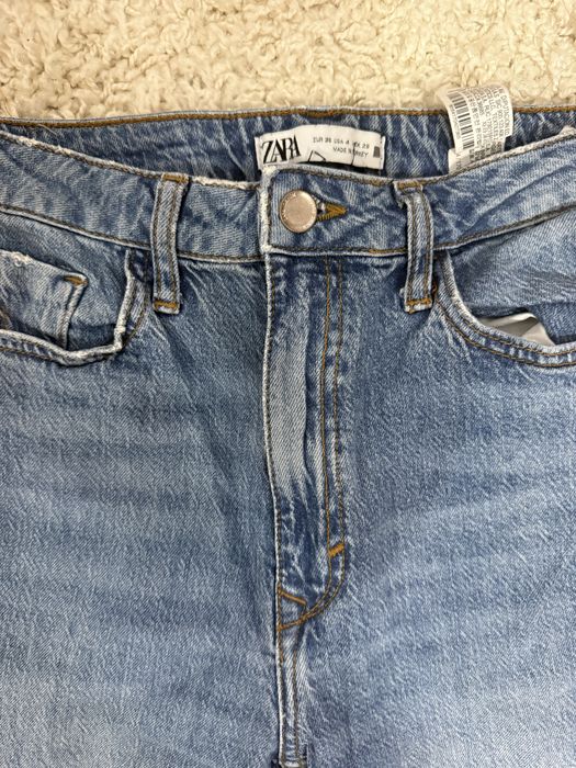 Blugi zara talie inalta