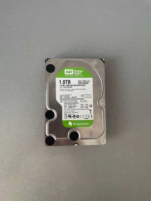 Hard Disk HDD Western Digital WD Green 1TB SATA III 3.5" WD10EARX,