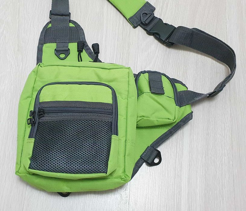Geanta de umar,Borseta Pescuit  Verde (Nu Nike,Adidas,Reebok)