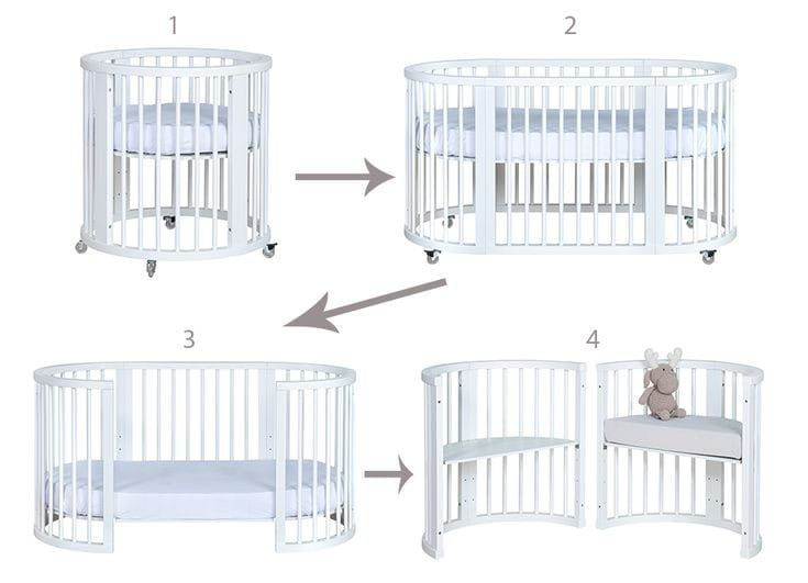 Кроватка трансформер