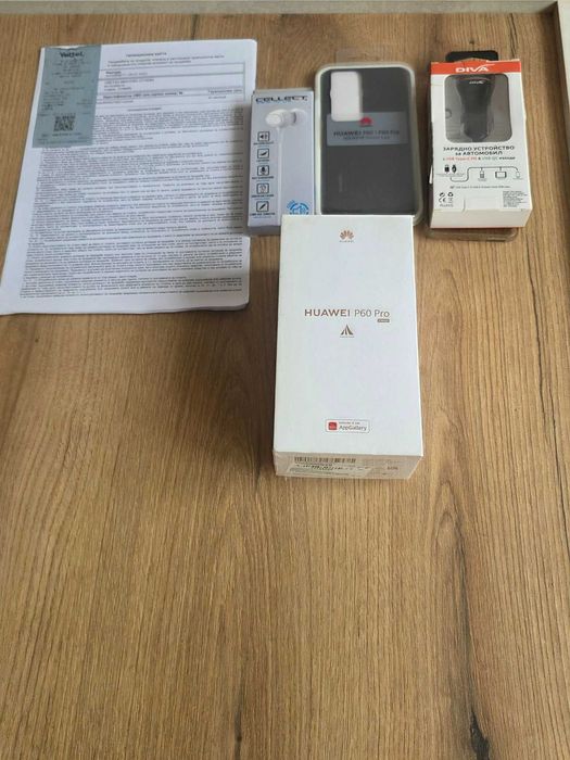 Продавам Huawei P60 Pro Rococo Pearl Гаранция