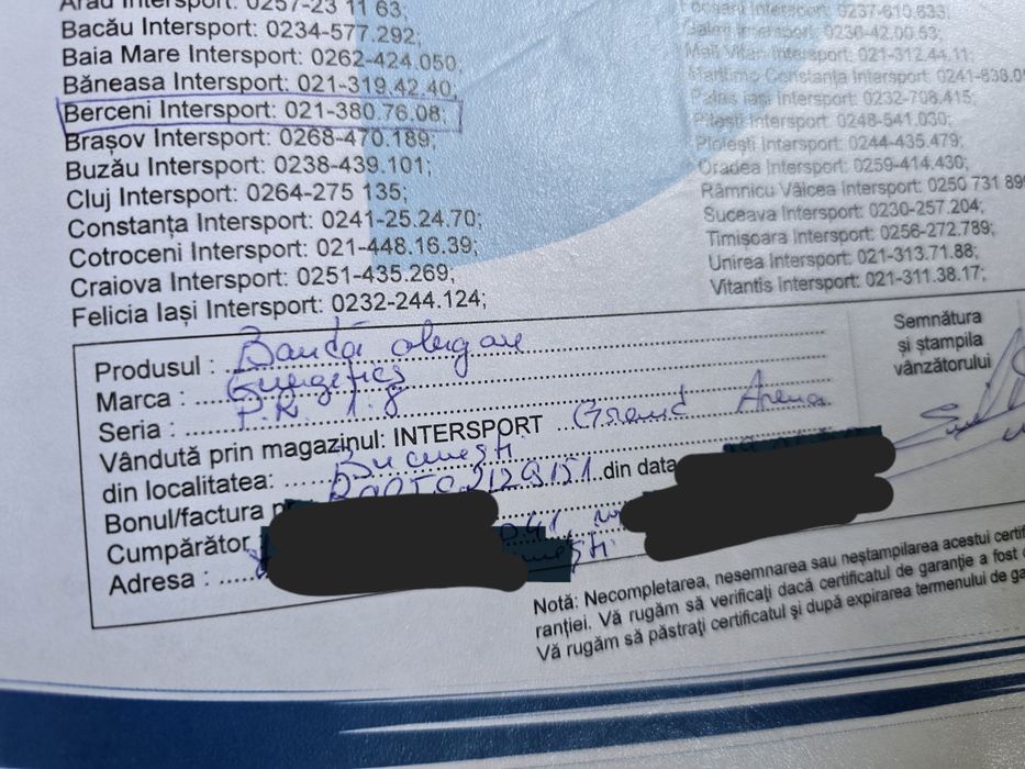 Vand Banda de alergat