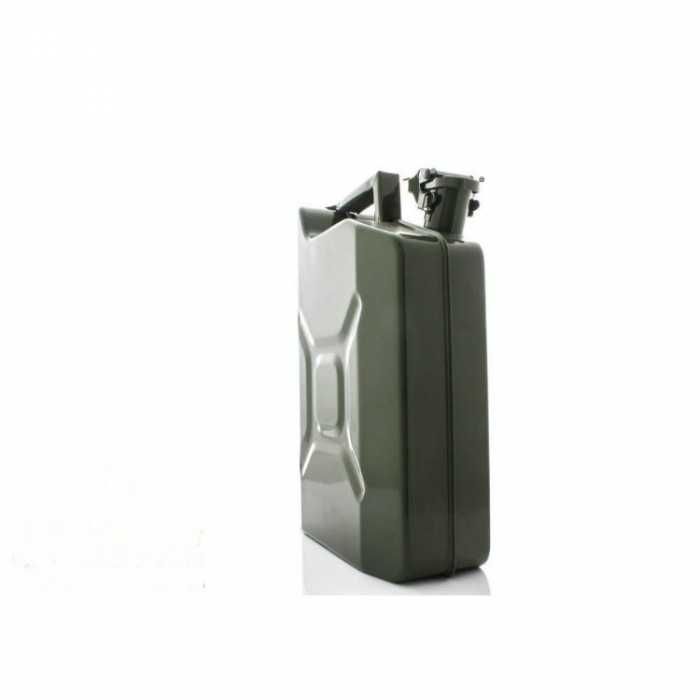 Метална Туба за Гориво 5L/10L - Удароустойчива, неразливаща  за Бензин и Дизел, Автомобил