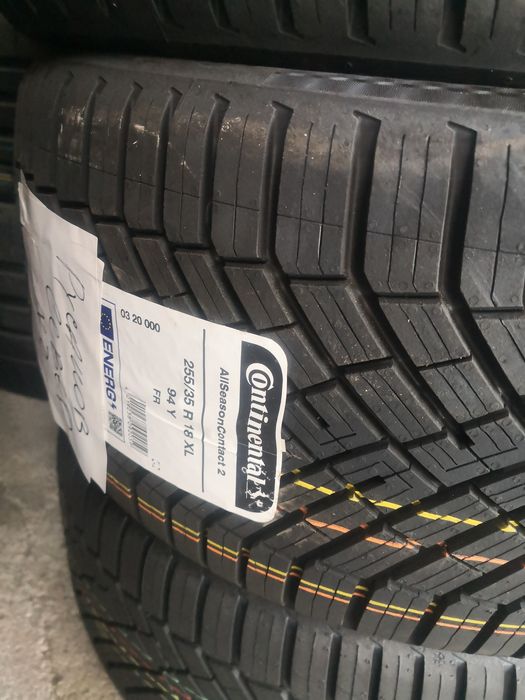225 40 18 предни 255 35 18 задни гуми спорт пакет continental 4 броя дот 25 26