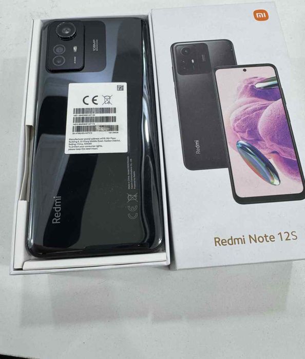 Redmi Note 12 S  8/256 karopka dakument Fargʻona shahrida 1 oy kafolat