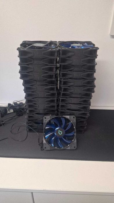 Ventilatoare PC 120 mm NOI – Deepcool, Segotep, Spacer | De la 10 lei/buc.