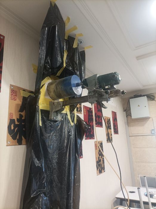 Алмазный бур резка