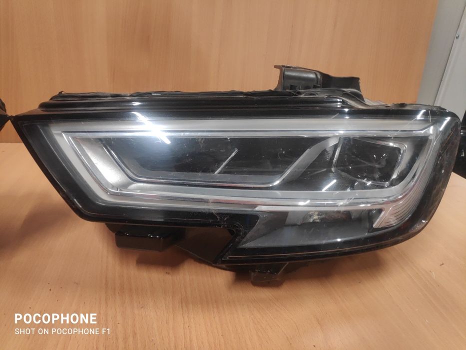 Ляв Фар -Audi A3 E-tron 8V / Ауди А3 Е-трон 2018г. Със Забележки!