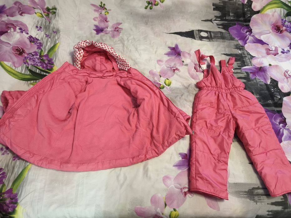 Зимно Яке и панталон за момиче