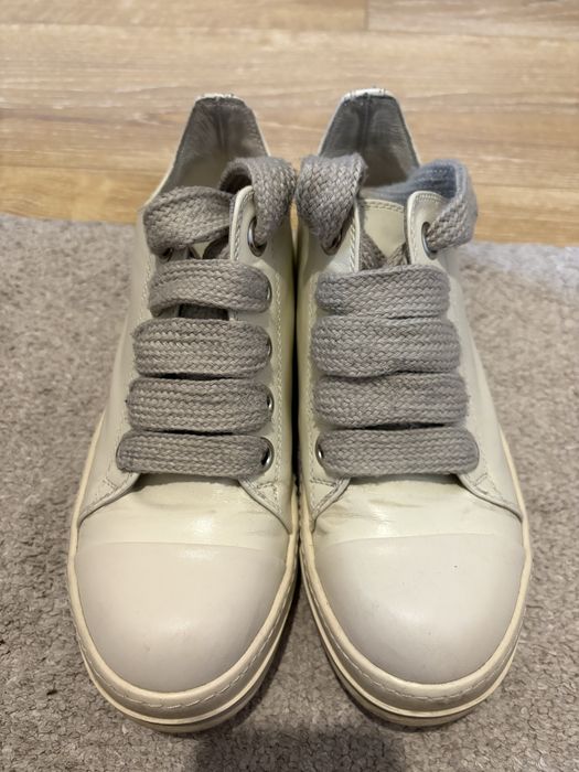 rick owens low jumbo laces