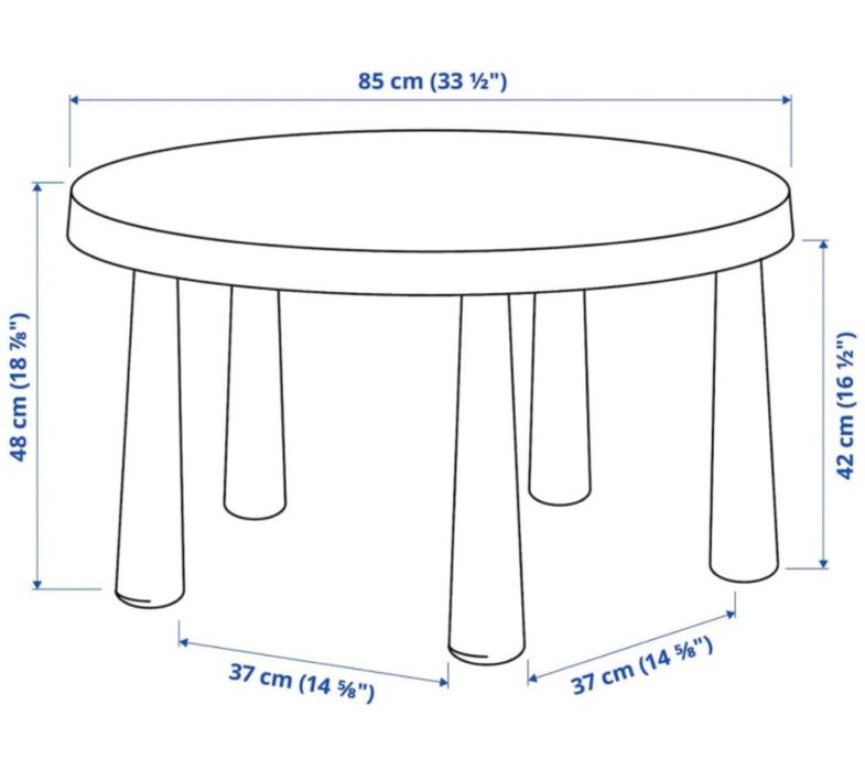 Стол детский ИКЕА ( Маммут)