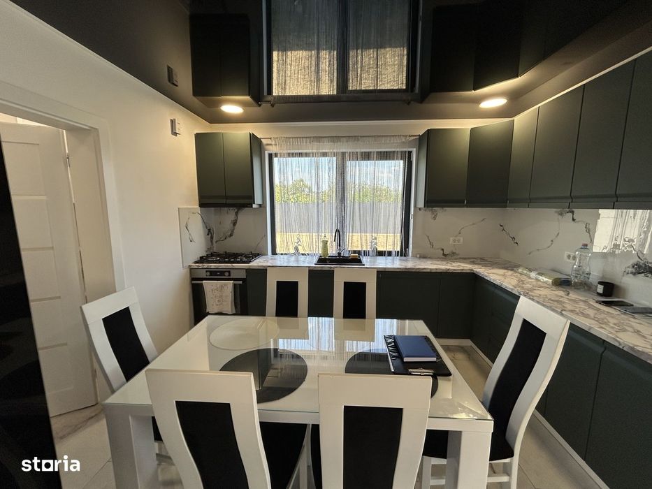 Vand vila noua LUX, an constr.2024,in Manduloc,la cheie.st.470 mp.