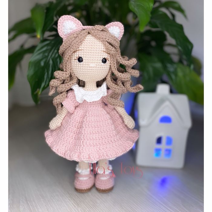 Papusa - jucarie - decoratiune crosetata