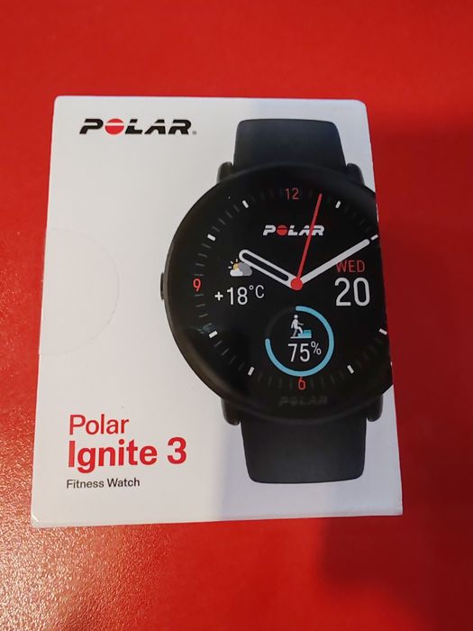 Ceas Polar Ignite 3 Negru