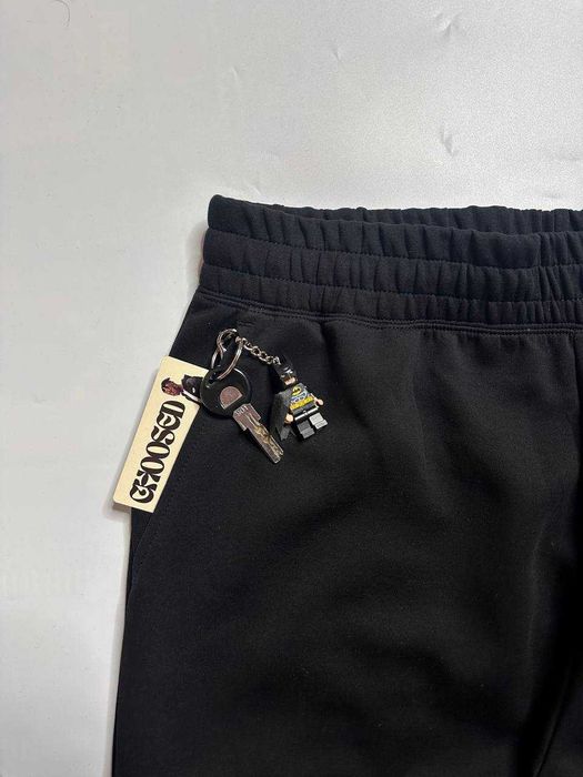 Штаны широкие черные бренд