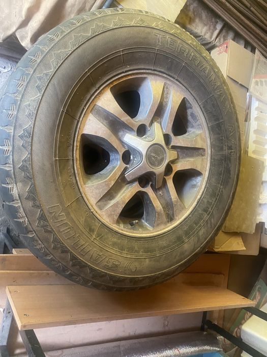 Шины с дисками от лэнд крузер