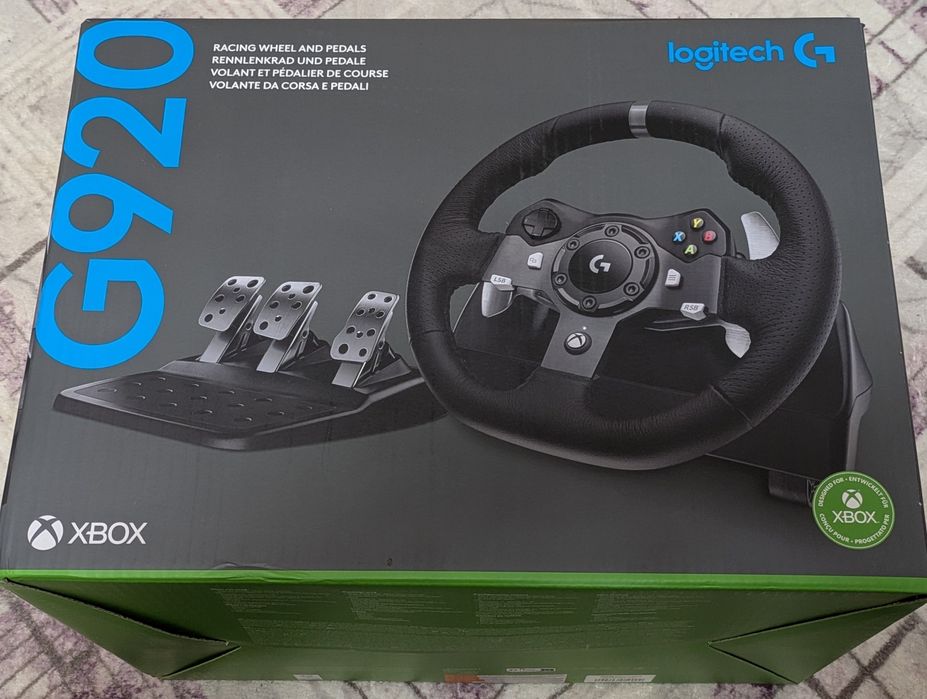 Volan Logitech G920 XBOX ONE si PC. Produs nou sigilat