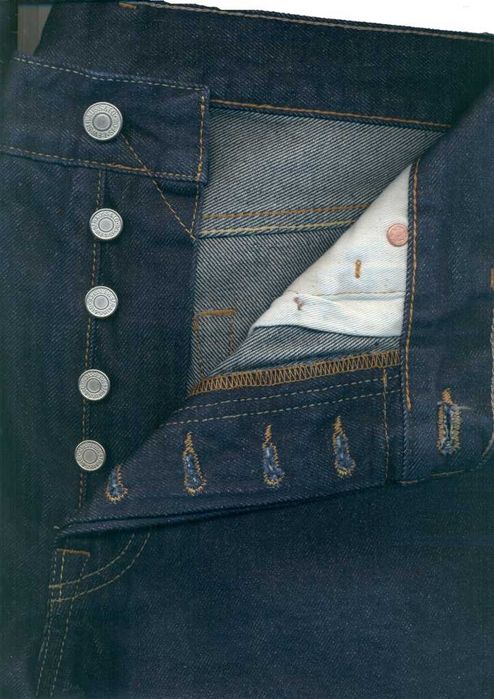 Джинсы "Levi's 501" (на "болтах")