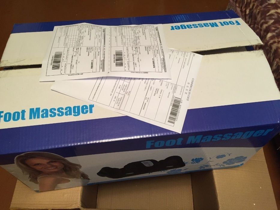 Электромассажер для ног и рук