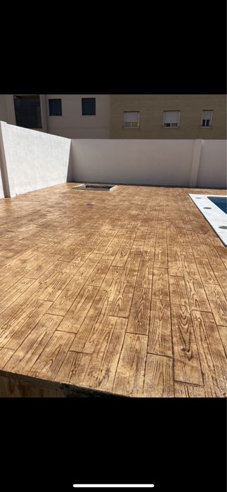 Beton amprentat si elicopterizat