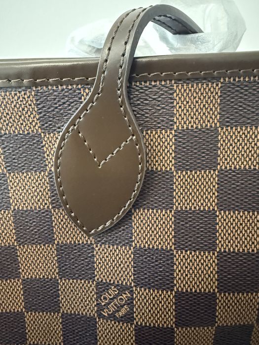 Geanta Neverfull GM Damier Ebene Piele