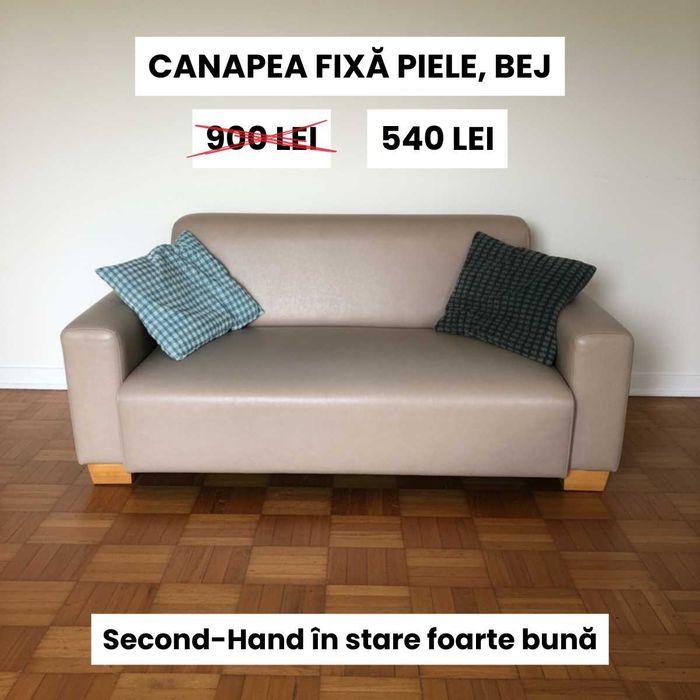 Canapele fixe – 40% REDUCERE