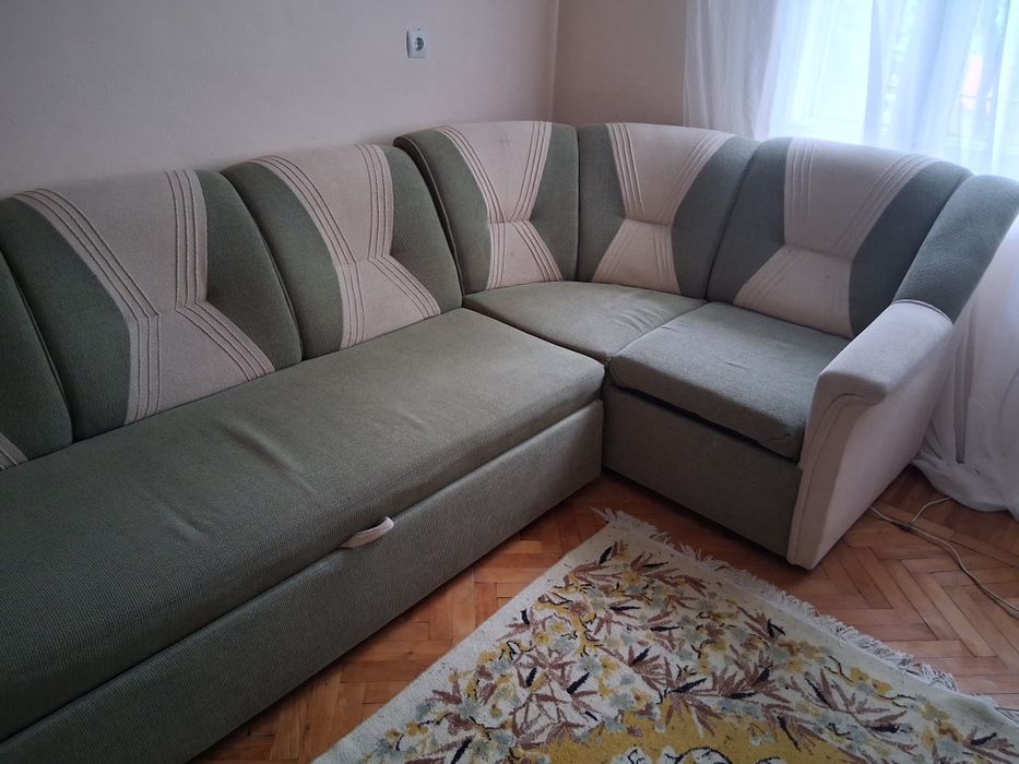 Canapea extensibilă.  Stofa