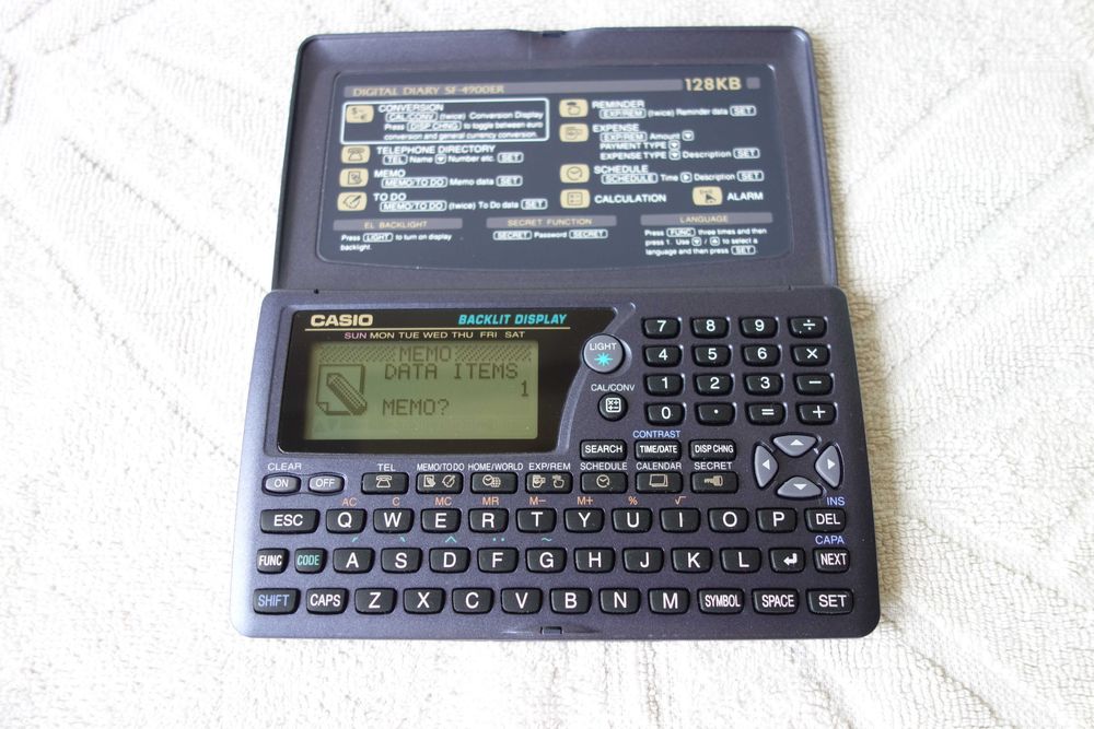 Casio електронен дигитален дневник