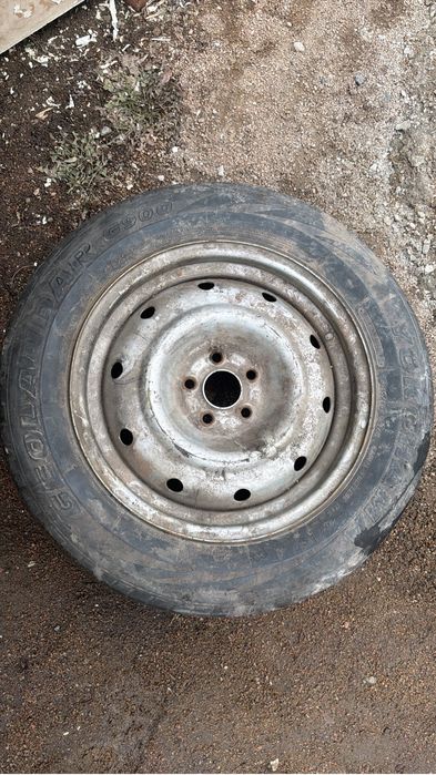 Шины с дисками 5*100 от субару форестер