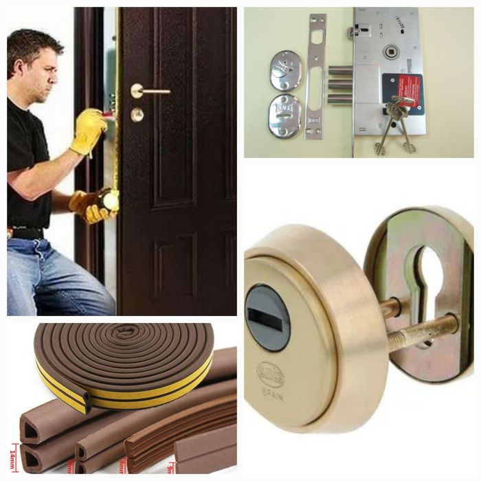 Ремонт металлических дверей