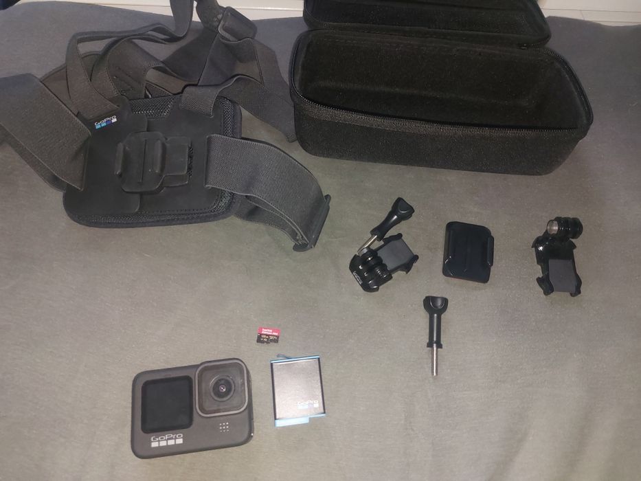 Gopro hero 9 black + card 128gb + accesorii