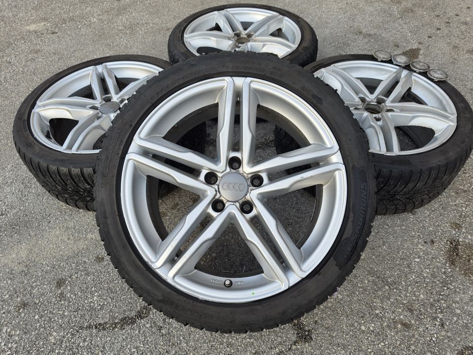 5х112/18 с гуми Ауди Мерцедес Шкода Фолксваген Сеат 5x112/18 Mercedes Audi VW Skoda