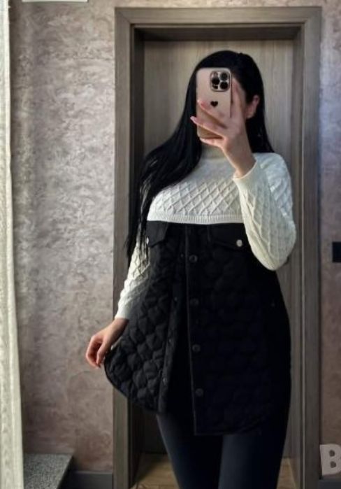 Дамска блуза тип яке