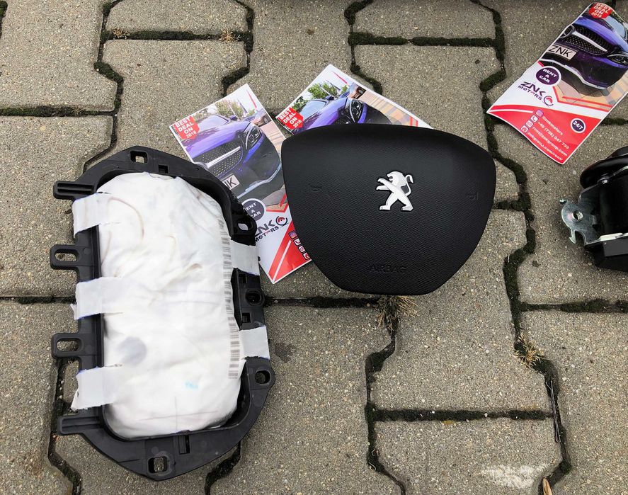 Peugeot 3008 / 5008 GT kit airbag volan pasager plansa bord - centuri