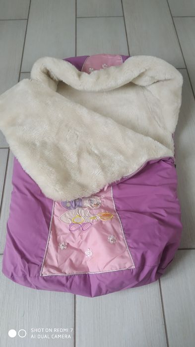 Теплый конверт для прогулки