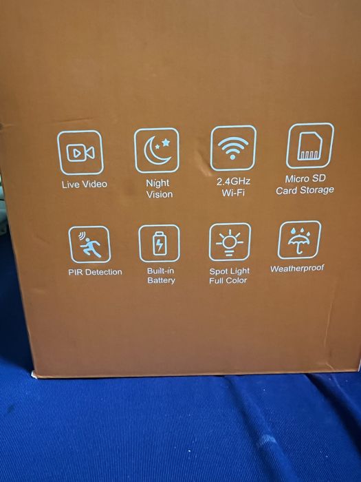 Wifi камера с батерия и соларен панел ( слънчева батерия)