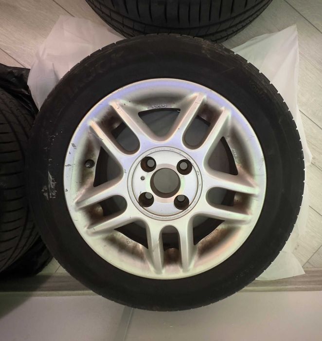 185 60 r14 anvelope vara hankook + jante 4x100 r14