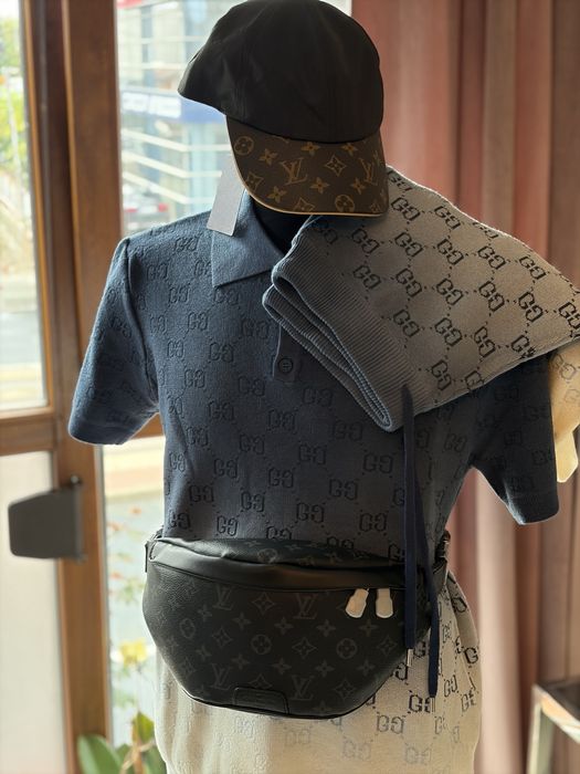 Compleu Gucci Bărbați Albastru – Nou – M/L