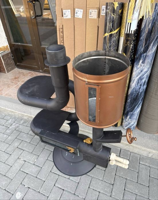 Опилка печка до 60 кв