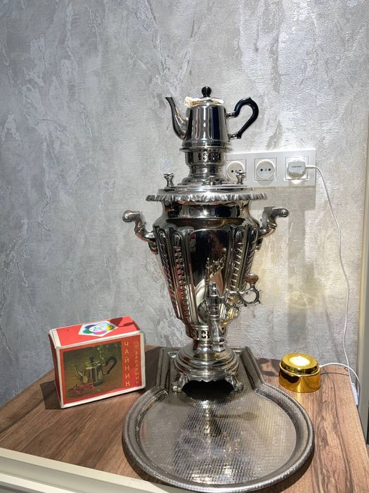 Samavar 5 litir Tula 1 Sort idiyal