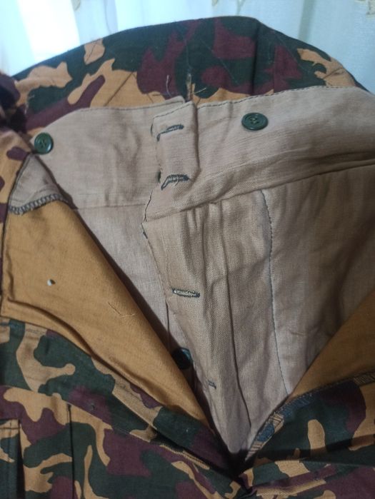 бушлат теплый с ватным подкладом и штаны комбинезон с ватным подкладо