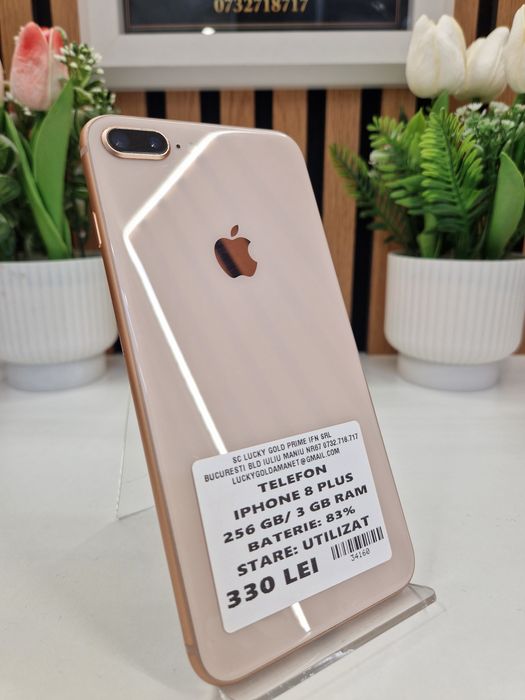 Iphone 8 Plus 256GB / 3GB Ram 83% Baterie Garantie! #34160